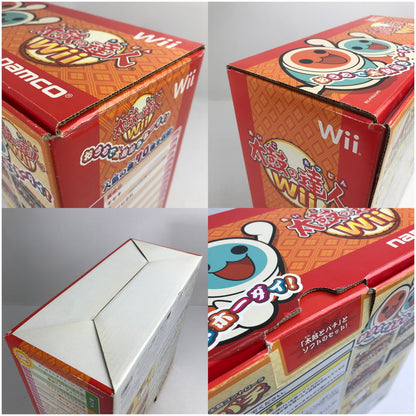 【現状渡し品】 動作未確認 Nintendo Wii ニンテンドー ウィー ソフト 太鼓の達人Wii [太鼓、バチ同梱版] [CERO区分_A / 全年齢対象商品] 028-260823-mh-20-fuz 万代Net店