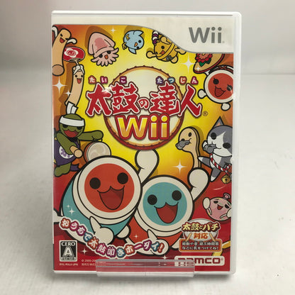 【現状渡し品】 動作未確認 Nintendo Wii ニンテンドー ウィー ソフト 太鼓の達人Wii [太鼓、バチ同梱版] [CERO区分_A / 全年齢対象商品] 028-260823-mh-20-fuz 万代Net店