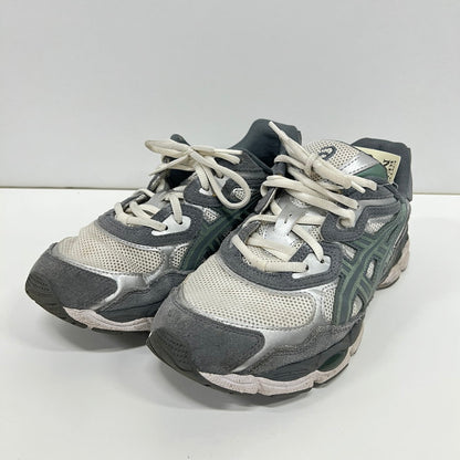 【中古品】【メンズ】 ASICS アシックス F921123 GEL-NYC ゲル エヌワイシー ローカットスニーカー 本体のみ スニーカー 162-260916-ny-04-fuzh サイズ：26.5cm カラー：ホワイト　グリーン 万代Net店