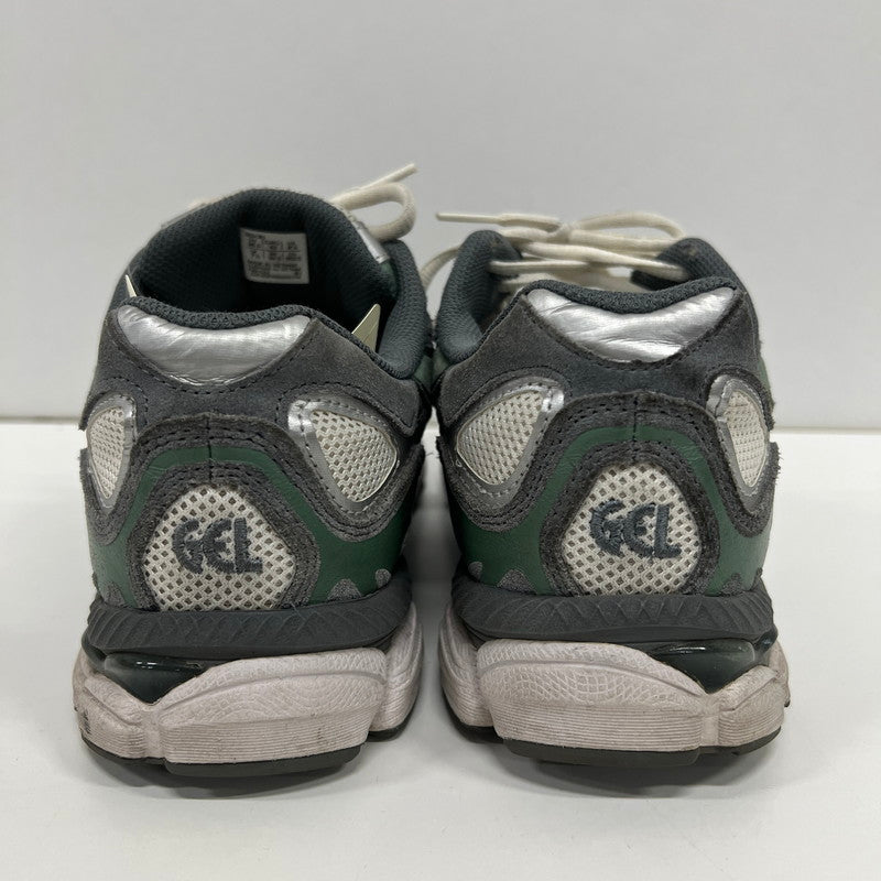 【中古品】【メンズ】 ASICS アシックス F921123 GEL-NYC ゲル エヌワイシー ローカットスニーカー 本体のみ スニーカー 162-260916-ny-04-fuzh サイズ：26.5cm カラー：ホワイト　グリーン 万代Net店