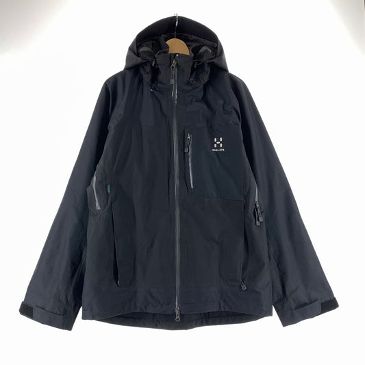 【中古品】【メンズ】 Haglöfs ホグロフス Verte ベルテ PETASUS ペタサス PROOF マウンテンジャケット スノーシェル スノーウェア カラーブラックサイズM 127-261022-ky-03-fuz 万代Net店