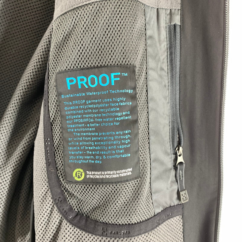 【中古品】【メンズ】 Haglöfs ホグロフス Verte ベルテ PETASUS ペタサス PROOF マウンテンジャケット スノーシェル スノーウェア カラーブラックサイズM 127-261022-ky-03-fuz 万代Net店