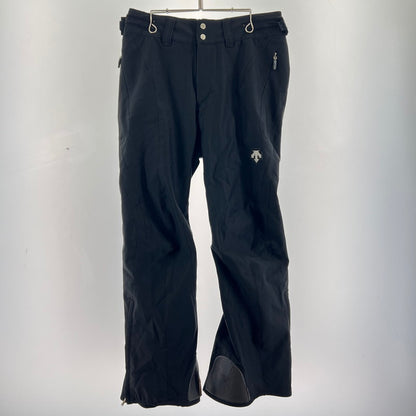 【中古品】【レディース】 DESCENTE デサント ウェア ズボン スノーウェア スキー ※破損個所あり・汚れ・使用感あり 127-261022-io-07-fuz サイズ：9 カラー：ブラック 万代Net店