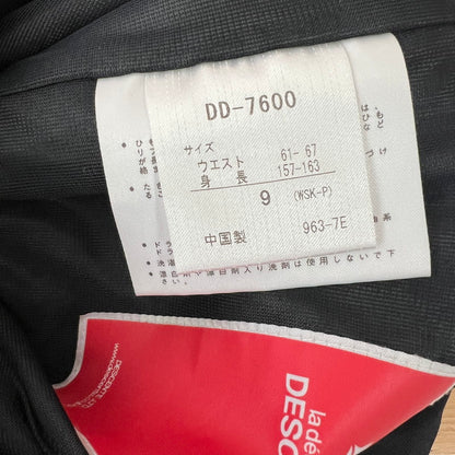 【中古品】【レディース】 DESCENTE デサント ウェア ズボン スノーウェア スキー ※破損個所あり・汚れ・使用感あり 127-261022-io-07-fuz サイズ：9 カラー：ブラック 万代Net店