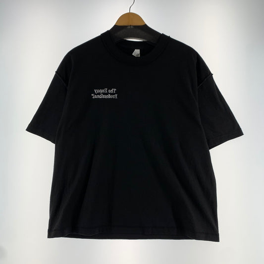 【中古品】【メンズ】 IS-NESS イズネス×ENNOY 反転 ロゴTシャツ カラーブラック サイズL 140-260825-ky-08-fuzh 万代Net店