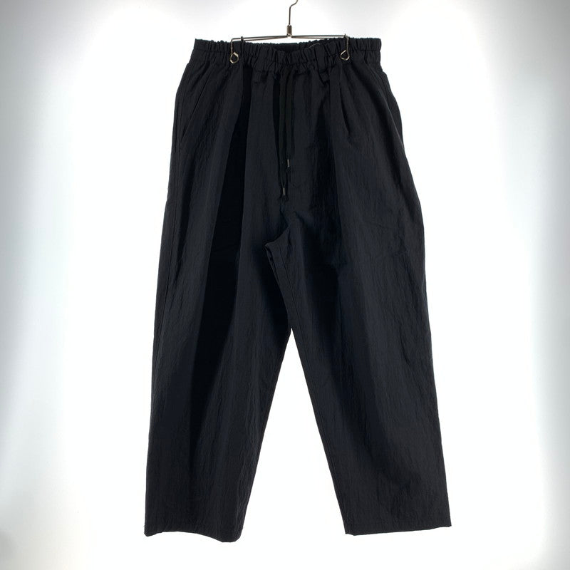 【中古品】【メンズ】 IS-NESS イズネス 1004SSPAT01 NYLON PANTS ナイロンパンツ カラーブラック サイズM 151-260825-ky-19-fuzh 万代Net店