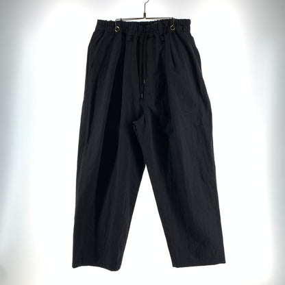 【中古品】【メンズ】 IS-NESS イズネス 1004SSPAT01 NYLON PANTS ナイロンパンツ カラーブラック サイズM 151-260825-ky-19-fuzh 万代Net店