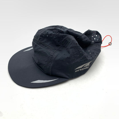 【中古品】【メンズ】 AND WANDER アンドワンダー×ALTRA VENTILATION CAP キャップ 帽子 カラーネイビー サイズF 185-260825-ky-02-fuzh 万代Net店