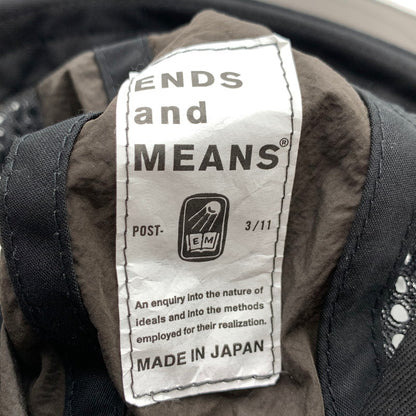 【中古品】【メンズ】 ENDS AND MEANS エンズアンドミーンズ CAP キャップ 帽子 カラーブラウン 185-260825-ky-01-fuzh 万代Net店