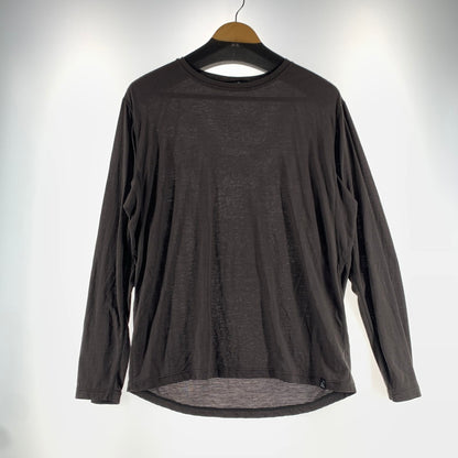 【中古品】【メンズ】 STATIC スタティック 長袖Tシャツ カラー ブラウン ボーダー柄 144-260825-ky-12-fuzh 万代Net店