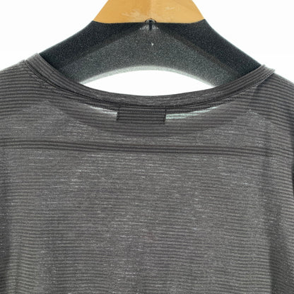 【中古品】【メンズ】 STATIC スタティック 長袖Tシャツ カラー ブラウン ボーダー柄 144-260825-ky-12-fuzh 万代Net店