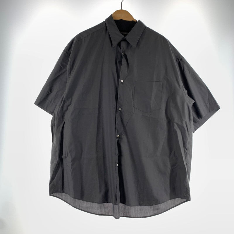 【中古品】【メンズ】 GRAPHPAPER グラフペーパー GM251-50013B OVERSIZED REGULAR COLLAR SHIRT 長袖シャツ カラー チャコールグレー サイズ1 140-260825-ky-10-fuzh 万代Net店