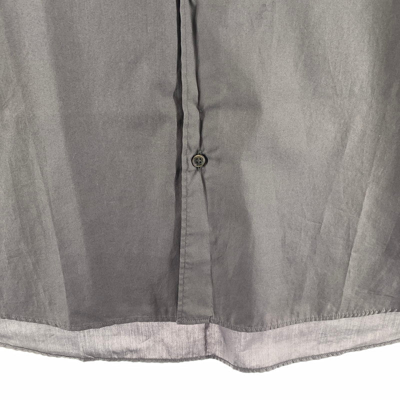 【中古品】【メンズ】 GRAPHPAPER グラフペーパー GM251-50013B OVERSIZED REGULAR COLLAR SHIRT 長袖シャツ カラー チャコールグレー サイズ1 140-260825-ky-10-fuzh 万代Net店