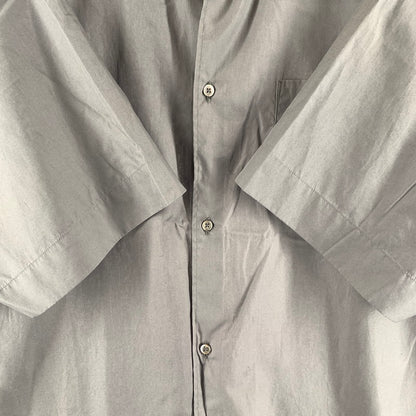 【中古品】【メンズ】 GRAPHPAPER グラフペーパー GM251-50013B OVERSIZED REGULAR COLLAR SHIRT 長袖シャツ カラー チャコールグレー サイズ1 140-260825-ky-10-fuzh 万代Net店