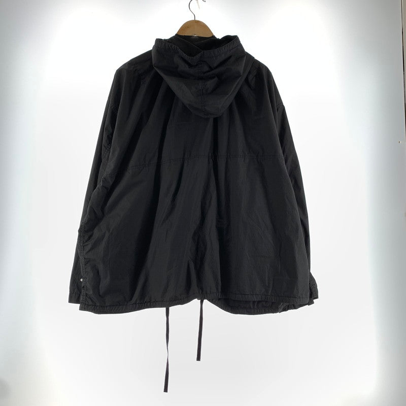 【中古品】【メンズ】 ANCELLM アンセルム ANC-SH91 HOODED FIELD SHIRT JACKET カラーブラック サイズ2 140-260825-ky-04-fuzh 万代Net店