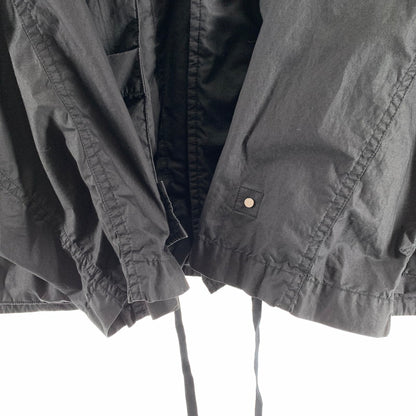 【中古品】【メンズ】 ANCELLM アンセルム ANC-SH91 HOODED FIELD SHIRT JACKET カラーブラック サイズ2 140-260825-ky-04-fuzh 万代Net店