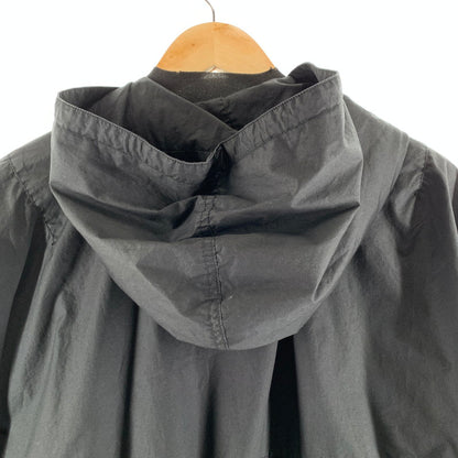 【中古品】【メンズ】 ANCELLM アンセルム ANC-SH91 HOODED FIELD SHIRT JACKET カラーブラック サイズ2 140-260825-ky-04-fuzh 万代Net店