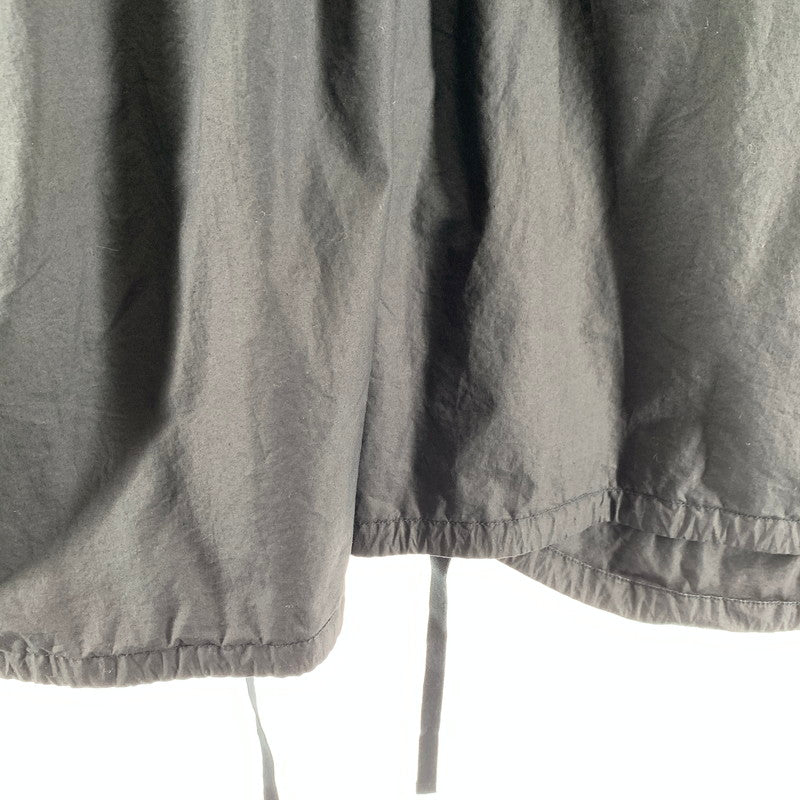 【中古品】【メンズ】 ANCELLM アンセルム ANC-SH91 HOODED FIELD SHIRT JACKET カラーブラック サイズ2 140-260825-ky-04-fuzh 万代Net店