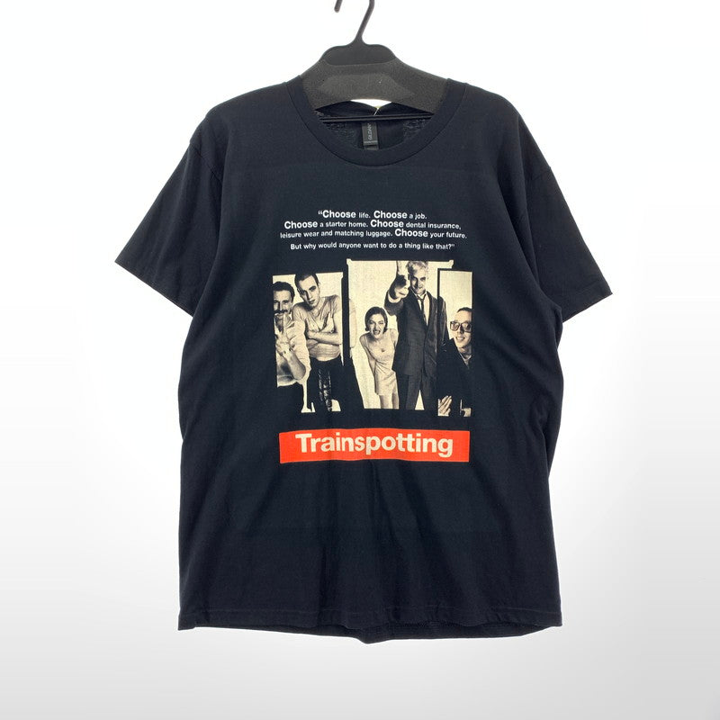 【中古品】【メンズ】 GILDAN MOVIE T-SHIRT Tシャツ カラーBLACK SIZE:XL トレインスポッティング 147-260925-ky-13-fuzh 万代Net店