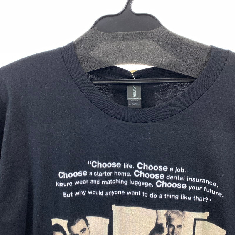 【中古品】【メンズ】 GILDAN MOVIE T-SHIRT Tシャツ カラーBLACK SIZE:XL トレインスポッティング 147-260925-ky-13-fuzh 万代Net店
