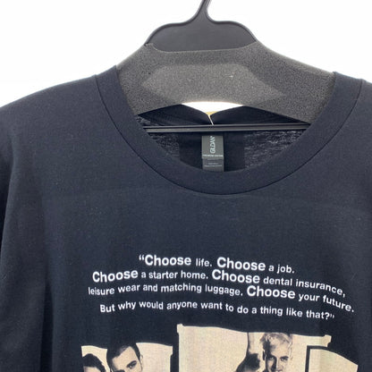【中古品】【メンズ】 GILDAN MOVIE T-SHIRT Tシャツ カラーBLACK SIZE:XL トレインスポッティング 147-260925-ky-13-fuzh 万代Net店
