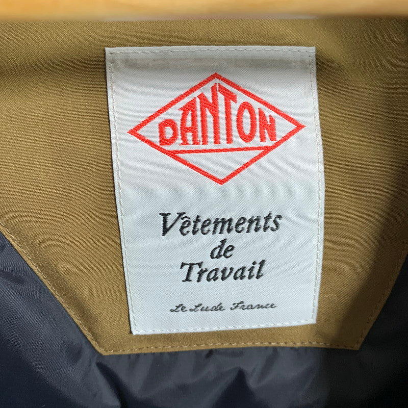 【中古品】【レディース】 DANTON ダントン ダウンジャケット BEIGE 38サイズ アウター 上着 ジャケット ※汚れ・毛玉あり 169-260830-io-06-fuzh カラー：ベージュ 万代Net店