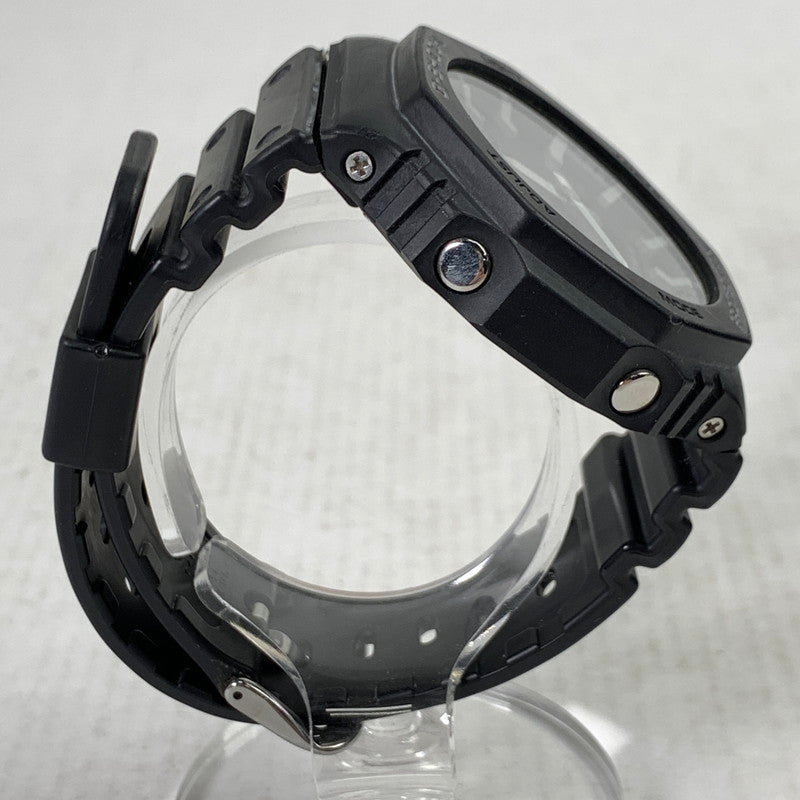 【中古品】【メンズ】 G-SHOCK ジーショック GA-2100 時計 時計 BLACK 箱付属 ※スレ・汚れあり 196-260829-io-12-fuzh カラー：ブラック 万代Net店