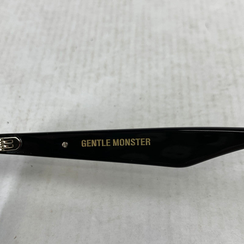 【中古品】【メンズ】 GENTLE MONSTER ジェントルモンスター LILIT SUNGLASSES サングラス BLACK ケース・箱付属 ※歪みあり 203-260829-io-27-fuzh カラー：ブラック 万代Net店