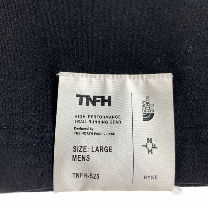 【中古品】【メンズ】 THE NORTH FACE ザ・ノースフェイス×HYKE ハイク SS TEE カラーブラック サイズL 144-260825-ky-17-fuzh 万代Net店