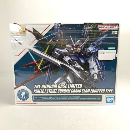 【中古美品】 1/100 MG パーフェクトストライクガンダム グランドスラム装備型 「機動戦士ガンダムSEED」 ガンダムベース限定 058-260905-ky-14-fuzh 万代Net店