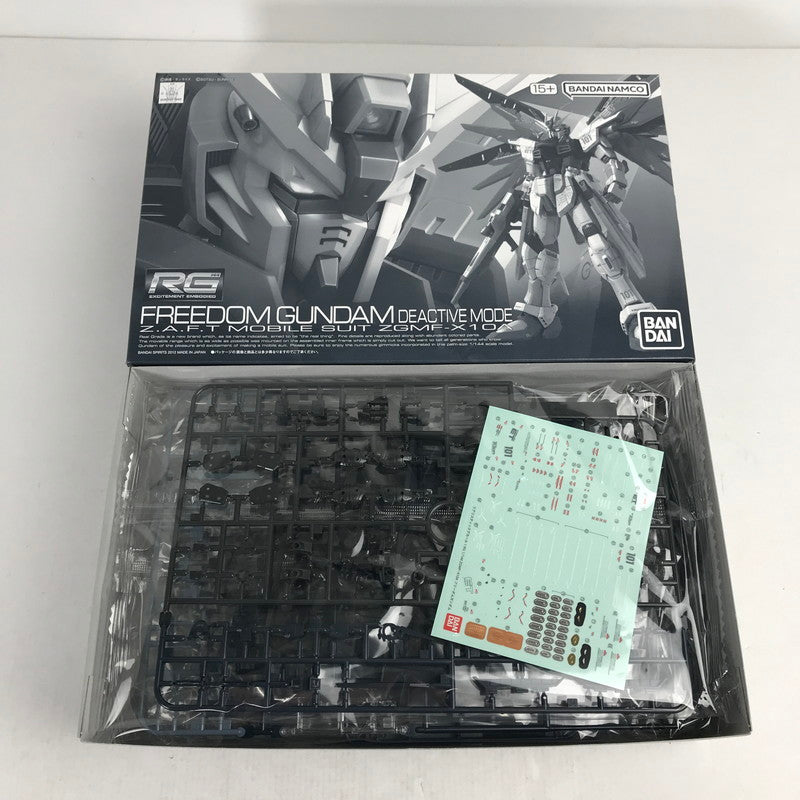 【中古美品】 機動戦士ガンダムSEED 1 144 RG ZGMF-X10A フリーダムガンダム ディアクティブモード プレミアムバンダイ限定 ガンプラ プラモデル 058-260831-ky-02-fuzh 万代Net店