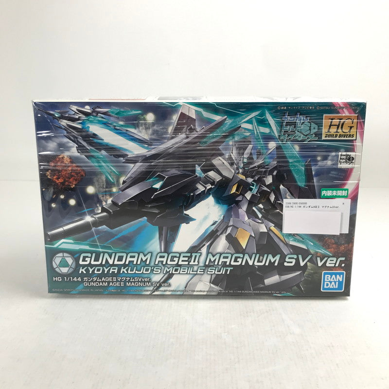 【中古美品】 HG 1 144 ガンダムAGEⅡ マグナムSVver. ガンダム ガンプラ 058-260905-ky-05-fuzh 万代Net店