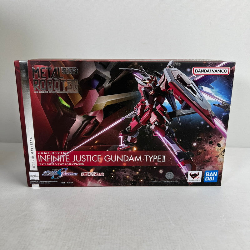 【中古品】 開封品 METAL ROBOT魂 インフィニットジャスティスガンダム弐式 台座キズあり 056-260831-ky-48-fuzh 万代Net店