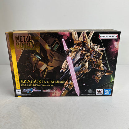 【中古品】 開封品 METAL ROBOT魂 アカツキ(シラヌイ装備)SEED FREEDOM Ver. 台座キズあり 058-260831-ky-47-fuzh 万代Net店
