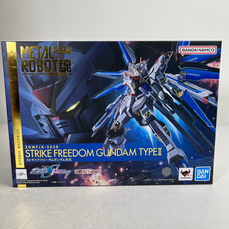 【中古品】 開封品 METAL ROBOT魂 ストライクフリーダムガンダム弐式 台座キズあり フィギュア 056-260831-ky-46-fuzh 万代Net店