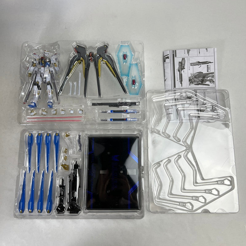 【中古品】 開封品 METAL ROBOT魂 ストライクフリーダムガンダム弐式 台座キズあり フィギュア 056-260831-ky-46-fuzh 万代Net店