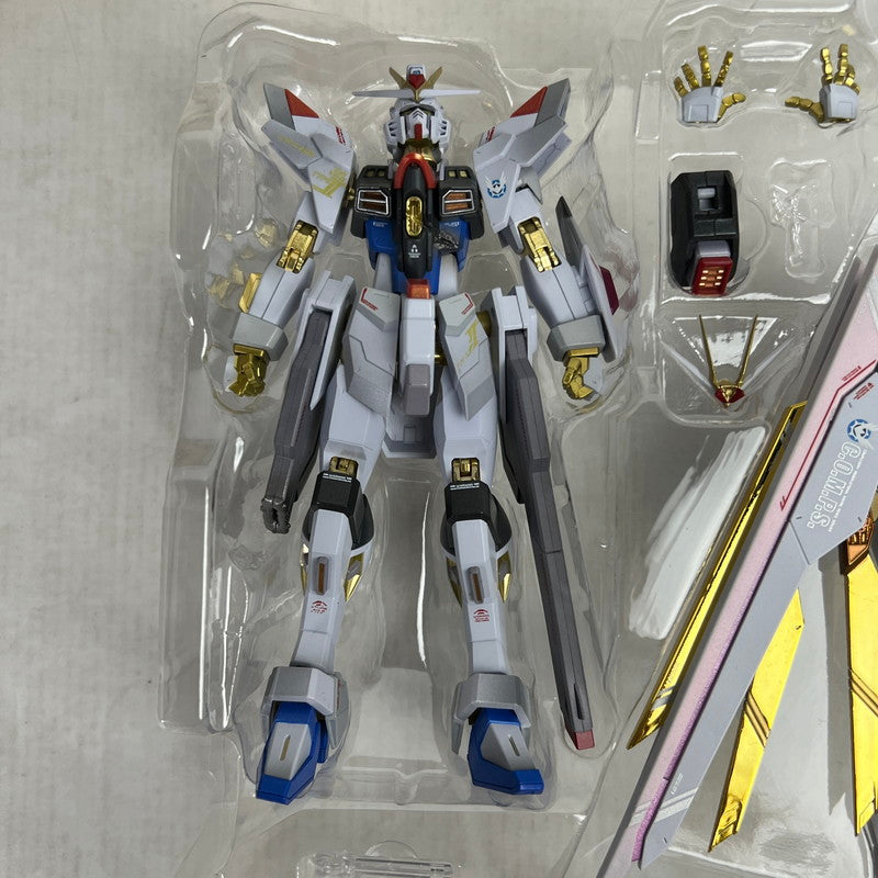 【中古品】 開封品 METAL ROBOT魂 マイティーストライクフリーダムガンダム 最終決戦ver. 台座キズあり フィギュア 056-260831-ky-45-fuzh 万代Net店