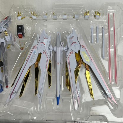 【中古品】 開封品 METAL ROBOT魂 マイティーストライクフリーダムガンダム 最終決戦ver. 台座キズあり フィギュア 056-260831-ky-45-fuzh 万代Net店