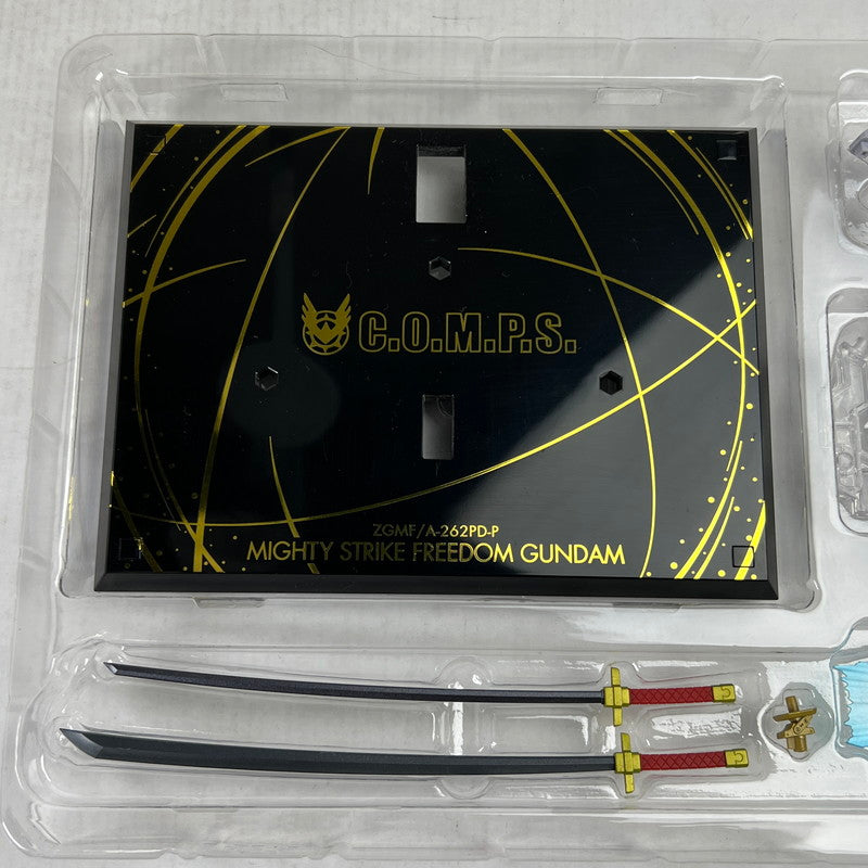 【中古品】 開封品 METAL ROBOT魂 マイティーストライクフリーダムガンダム 最終決戦ver. 台座キズあり フィギュア 056-260831-ky-45-fuzh 万代Net店