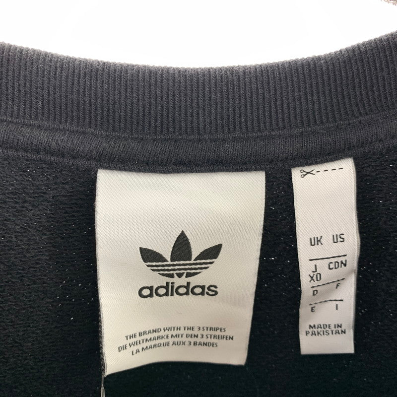【中古品】【メンズ】 ADIDAS アディダス スウェット BLACK SIZE:XO ※汚れ・白いスレあり 148-260920-io-06-fuzh カラー：ブラック 万代Net店