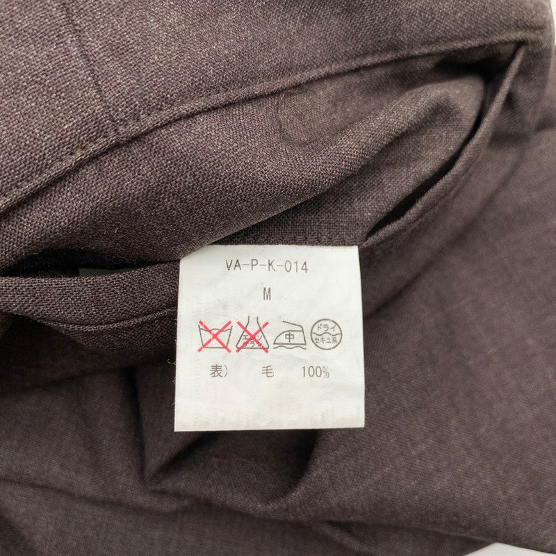 【中古品】【メンズ】 VAINL ARCHIVE ヴァイナルアーカイブ セットアップ 上下 セット BROWN Sサイズ 140-260830-io-57-fuzh カラー：ブラウン 万代Net店
