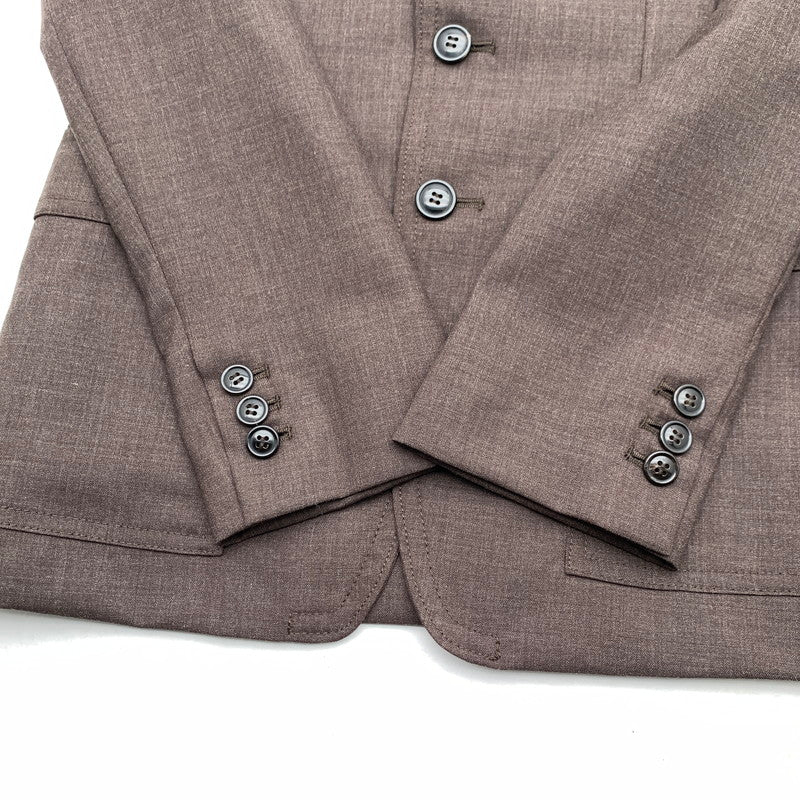 【中古品】【メンズ】 VAINL ARCHIVE ヴァイナルアーカイブ セットアップ 上下 セット BROWN Sサイズ 140-260830-io-57-fuzh カラー：ブラウン 万代Net店