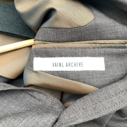 【中古品】【メンズ】 VAINL ARCHIVE ヴァイナルアーカイブ セットアップ 上下 セット BROWN Sサイズ 140-260830-io-57-fuzh カラー：ブラウン 万代Net店