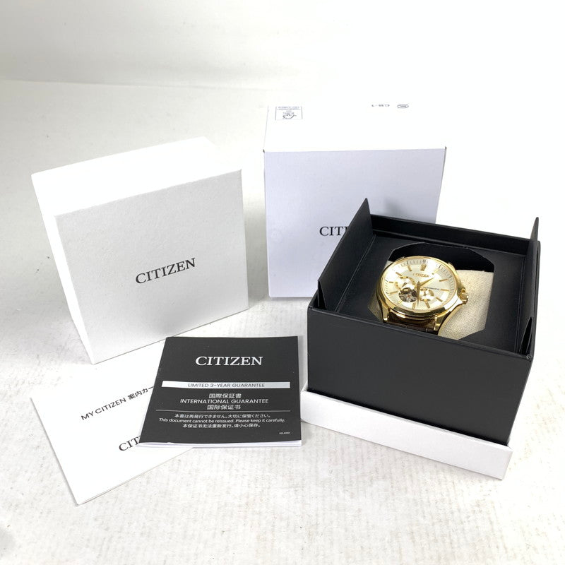 【中古品】【メンズ】 CITIZEN シチズン 4197-003CR06 自動巻き腕時計 時計 箱付属 ※フェイスに汚れ・使用感あり 197-260829-io-11-fuzh 万代Net店