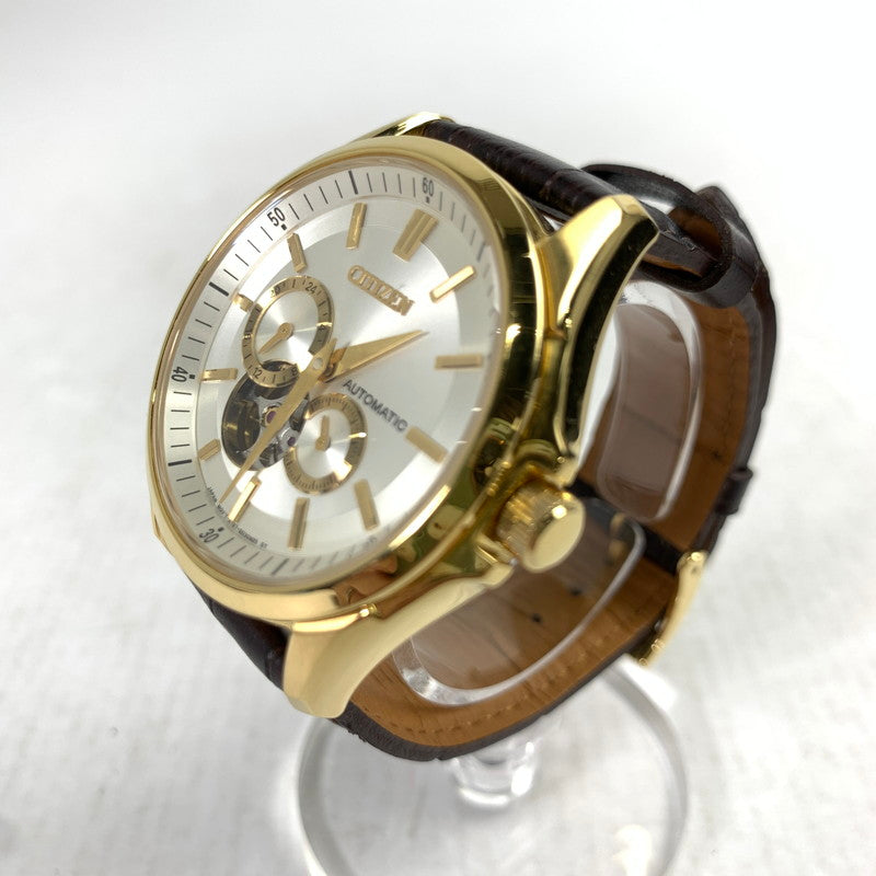【中古品】【メンズ】 CITIZEN シチズン 4197-003CR06 自動巻き腕時計 時計 箱付属 ※フェイスに汚れ・使用感あり 197-260829-io-11-fuzh 万代Net店