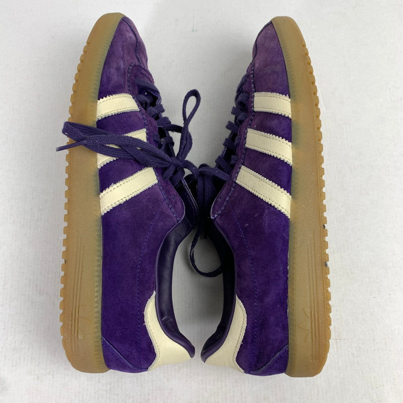 【中古品】【メンズ】 ADIDAS アディダス IE7427 BERMUDA COLLEGEPURPLE CREAMWHITE DARKPURPLE スニーカー 靴 27.5cm 本体のみ ※使用感あり 161-260830-io-15-fuzh カラー：パープル 万代Net店