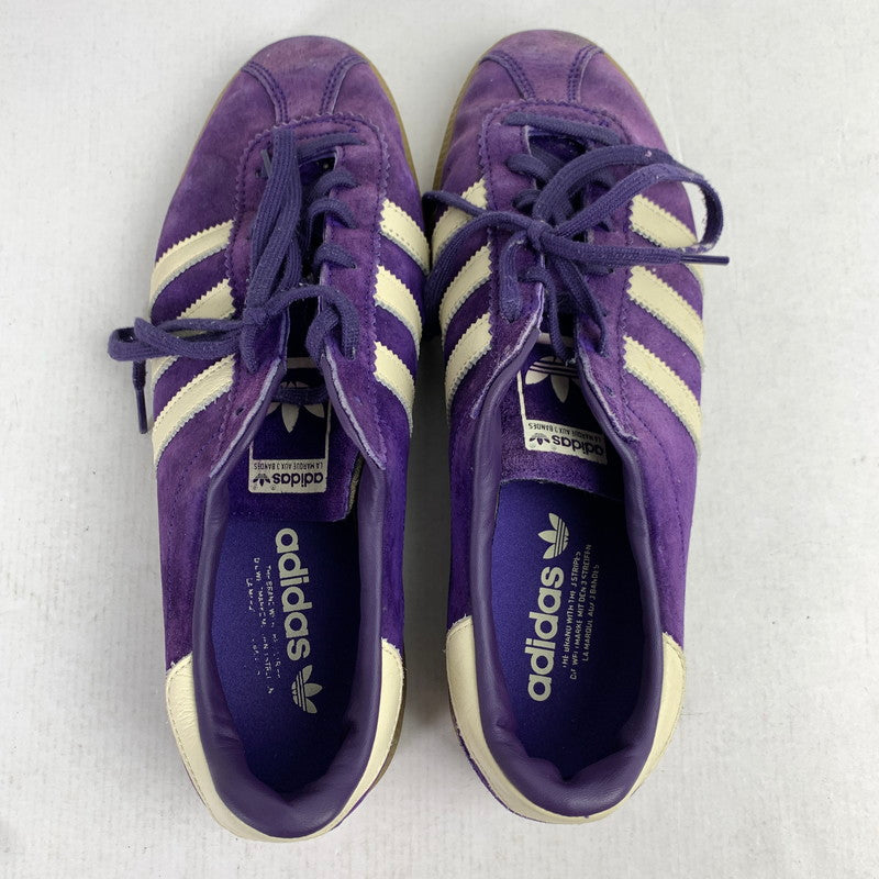 【中古品】【メンズ】 ADIDAS アディダス IE7427 BERMUDA COLLEGEPURPLE CREAMWHITE DARKPURPLE スニーカー 靴 27.5cm 本体のみ ※使用感あり 161-260830-io-15-fuzh カラー：パープル 万代Net店