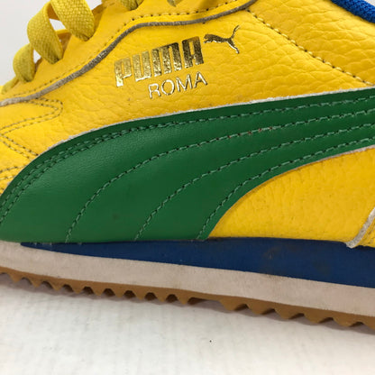 【中古品】【メンズ】 PUMA プーマ ローマ アニバーサリー スニーカー 靴 163-260930-mh-14-fuzh サイズ：27.5cm カラー：イエロー 万代Net店