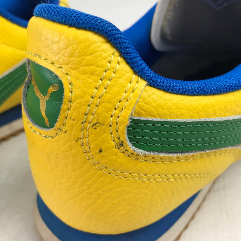 【中古品】【メンズ】 PUMA プーマ ローマ アニバーサリー スニーカー 靴 163-260930-mh-14-fuzh サイズ：27.5cm カラー：イエロー 万代Net店