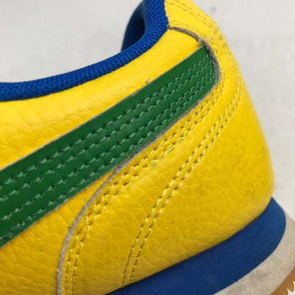 【中古品】【メンズ】 PUMA プーマ ローマ アニバーサリー スニーカー 靴 163-260930-mh-14-fuzh サイズ：27.5cm カラー：イエロー 万代Net店